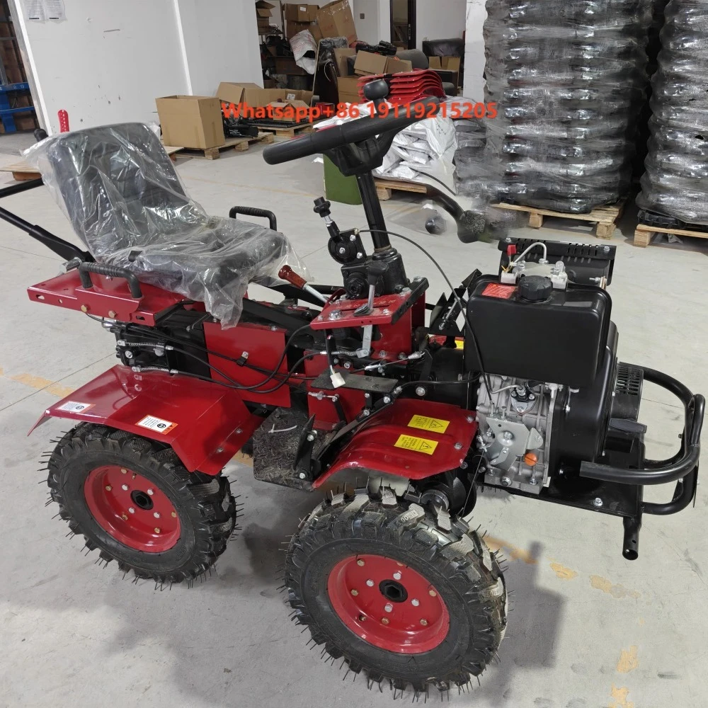 High-Efficiency Four-Wheel Drive Farming Cultivator New Generation Machine