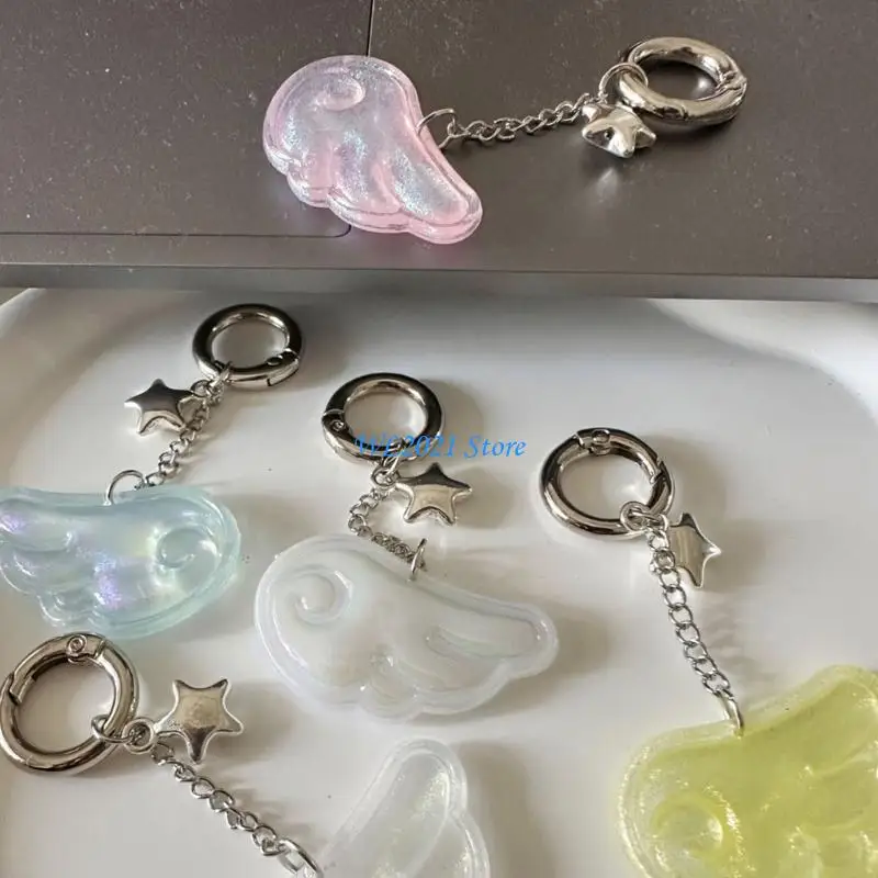 G5GC Angel Wing Charm keychain acrylic acrylic arcoration decoration digoration daily user