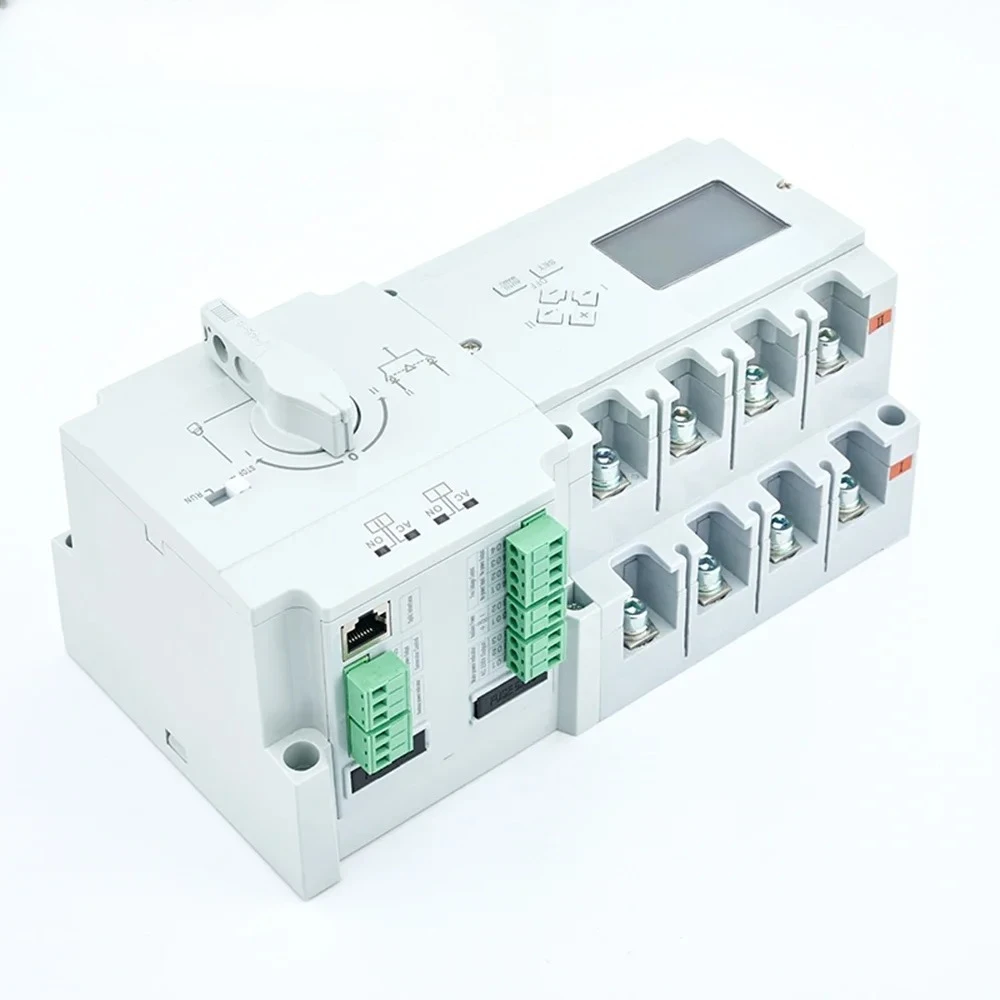 Generator Dual Power Three Phase Automatic Transfer Switch ATS 63A 100A 125A 250A 630A 1000A ATS SLS3-125B 4p