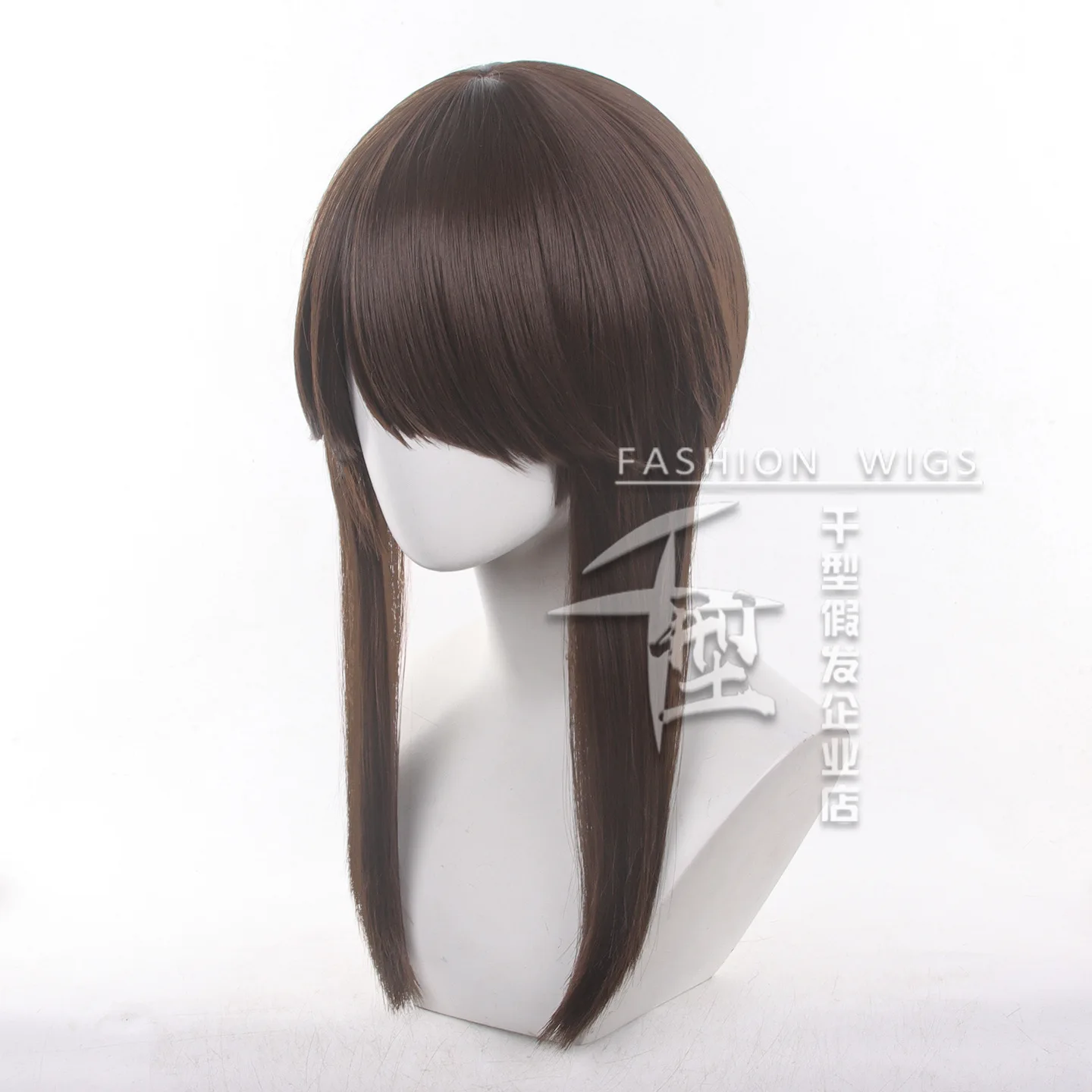 بستاني إيما وودز شعر مستعار تأثيري 40 سنتيمتر براون البستاني شعر مستعار أنيمي مقاومة للحرارة بيروكات صناعية لجميع القديسين كرنفال زي الحفلات #3