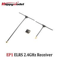 1/2PCS HappyModel EP1 EP2 RX 2.4G ExpressLRS ELRS Nano Long Range Receiver For ES24TX Module RC Airplane FPV Long Range LR4 LR7