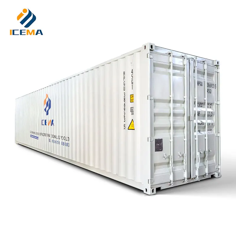 ICEMA 15 Ton Container Ice Block Making Machine with Mobile Plant