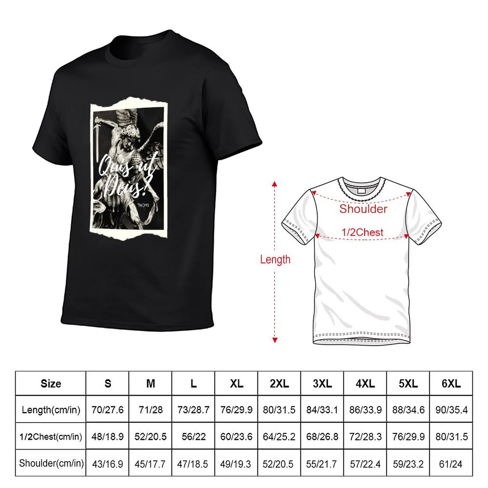 Saint Michael St Michael the Archangel, Catholic Archangel T-Shirt plus size clothes baggy shirts mens graphic t-shirts pack