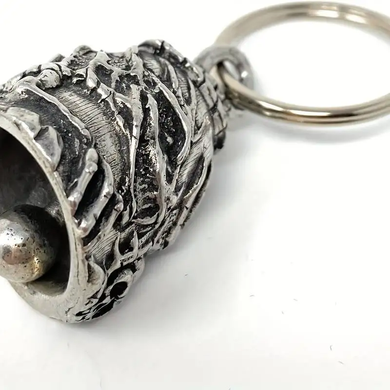 Dragon Motorcycle Bell Keychain, Riding Accessory
