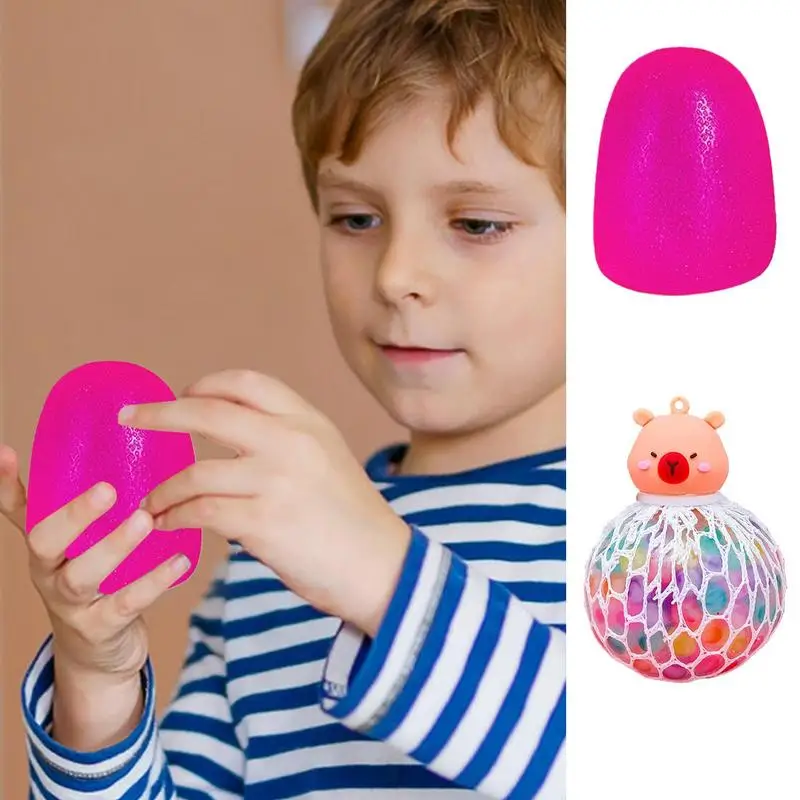 부드러운 Fidget 장난감 스트레스 릴리프 볼 Squishies 불안을위한 장난감 ADHD 스트레스 릴리프 감각 장난감 성인용 어린이
