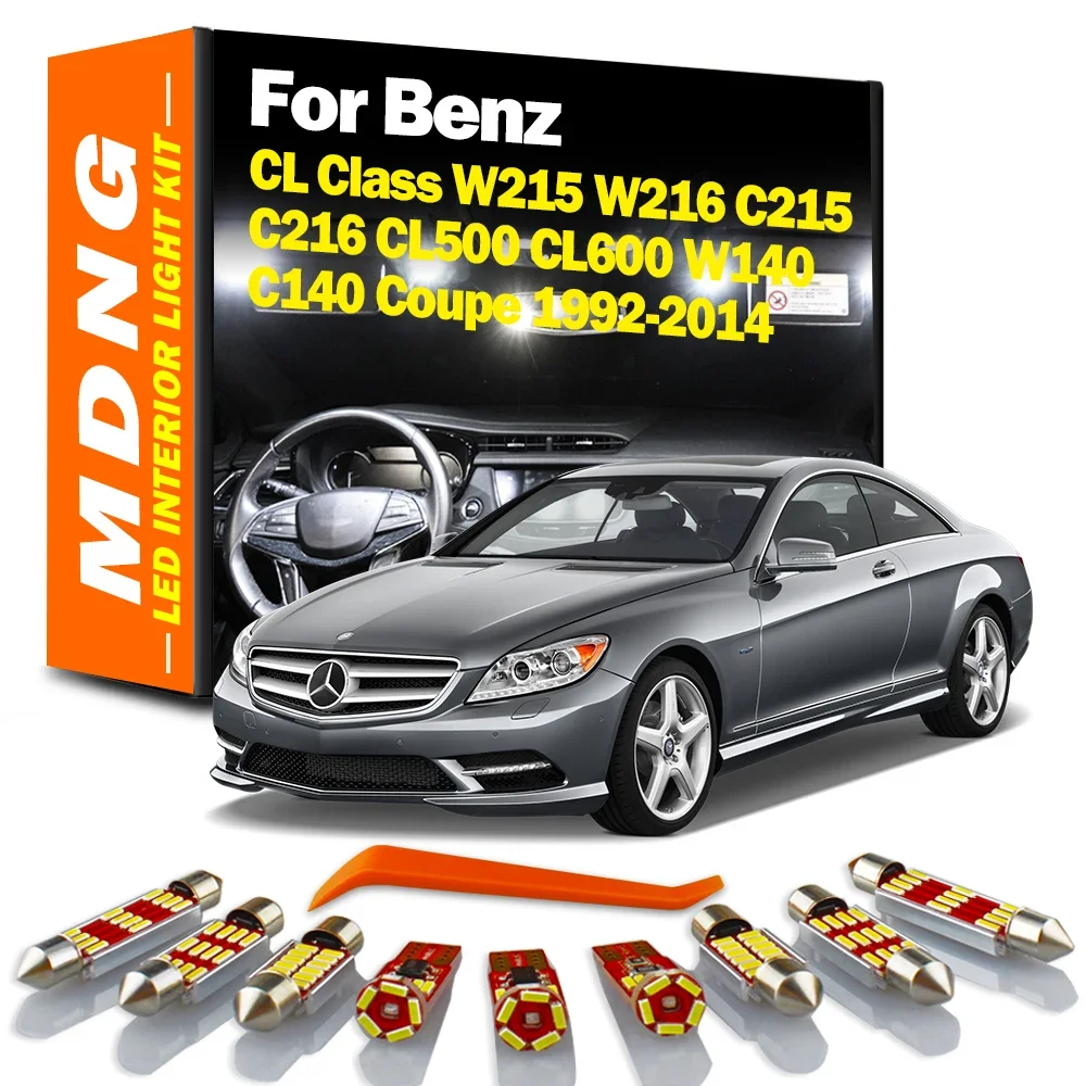 Аксессуары MDNG Canbus для Mercedes Benz CL Class W215 W216 C215 C216 CL500 CL600 W140 C140 фотолампы интерьерная карта