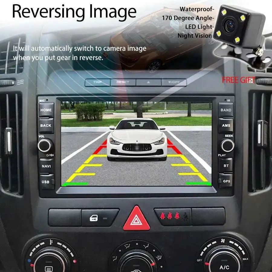 Android 14 CAR RADIO GPS For KIA CEED 2007 2008 2009 Wireless CarPlay Vehicle Multimedia Stereo Player Auto Audio Navi Stero 4G