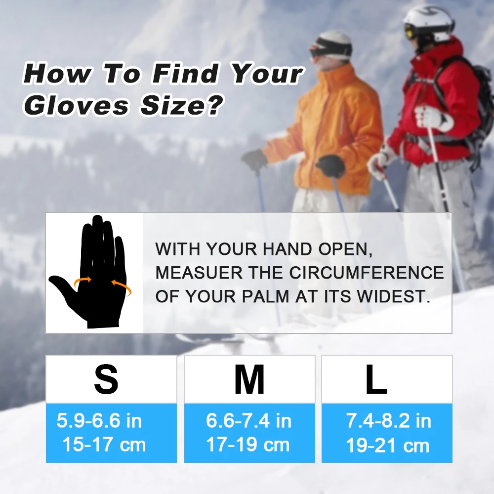 Winter Waterproof Cycling Gloves Bicycle Hunting Snowboard Skiing Road Bike Fleece Touch Screen Warm Snow Tactical Glove  Men