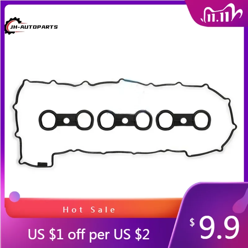 

Valve Cover Gasket Kit & Engine Oil Filter & Cooler Housing Gasket Seal For BMW 125i 128i 130i 323i 325i 328i