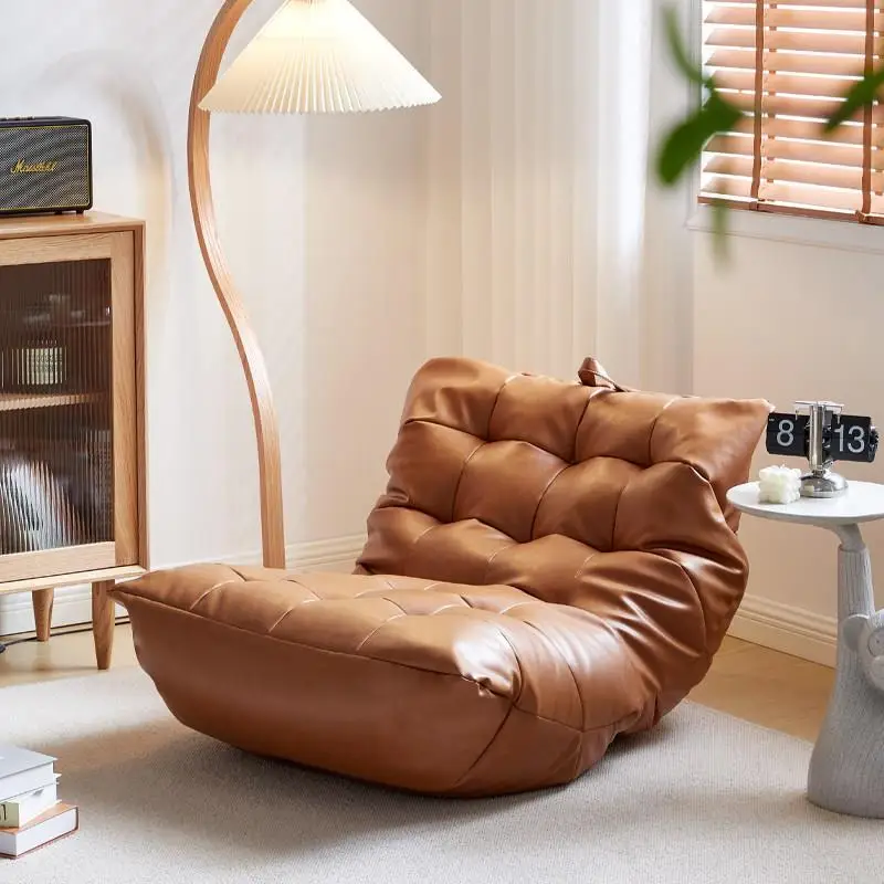 Lazy sofa, light luxury, bedroom balcony, living room, creative leisure bean bag recliner, nap chair