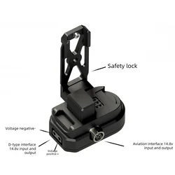 HONGTOO RS2 Power supply plate baseplate 4m D-tap Cable for DJI RONIN RS2 S 3-Axis Gimbal to power your RONIN S RS2