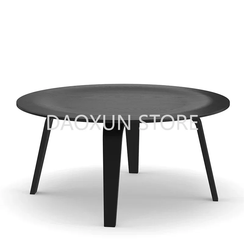 Night Dressing Coffee Tables Wooden Salon Round Auxiliary Coffee Tables Minimalist Middle Stolik Kawow Unique Furniture YR50CT