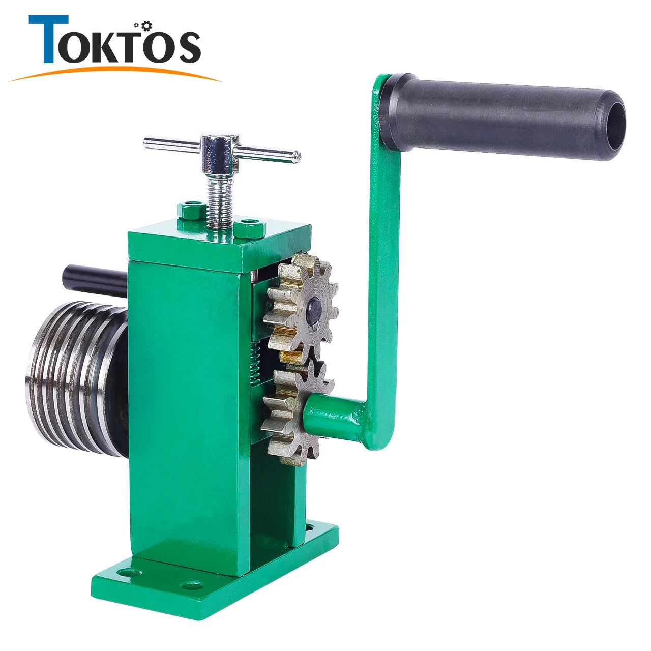 

TOKTOS Регулируемый станок для гибки колец и сережек 1-6 мм, ручной роликовый гибочный инструмент для изготовления ювелирных изделий, колец, браслетов, поделок