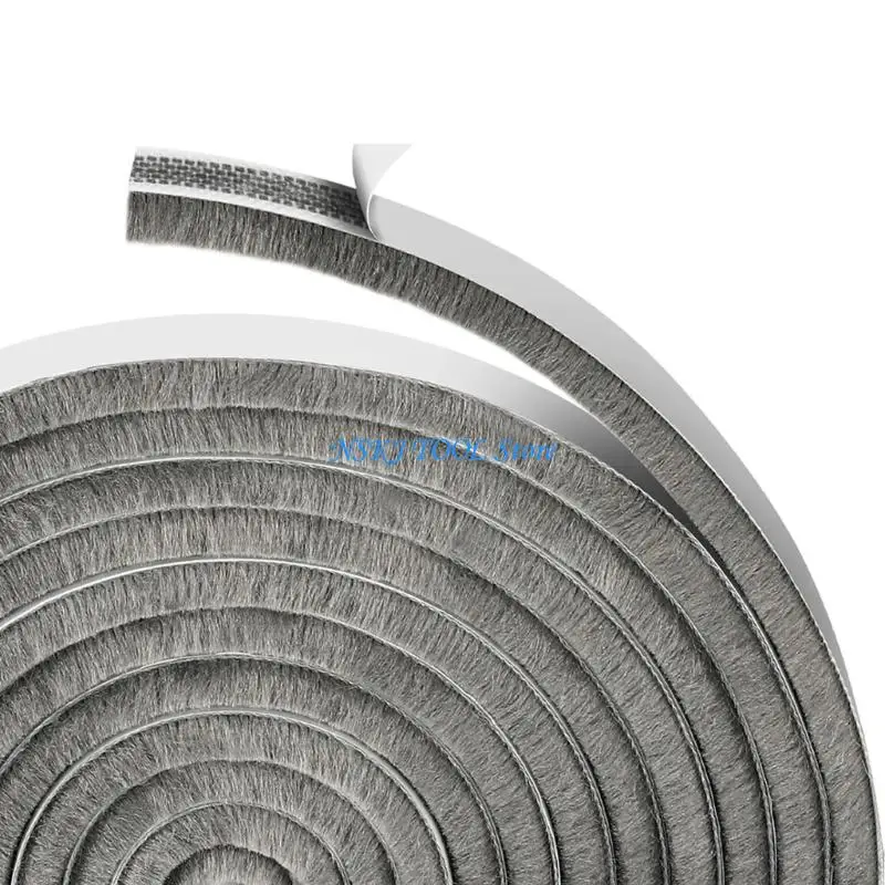 L8RC Adhesive Draft Blocker Dust Sealing Strips for Sliding Sash Door Window Wardrobe Weather Stripping Door Seal Strips