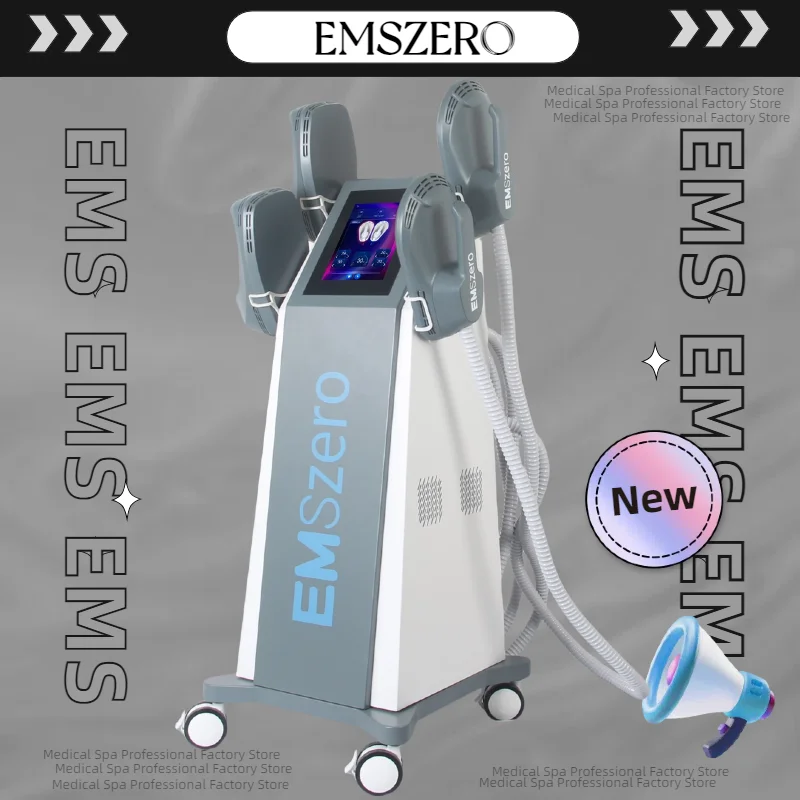 

EMSzero Neo RF Fat Burning Slimming and Muscle Building Machine EMS Nova 6500W Body Sculpting Professional Equipment