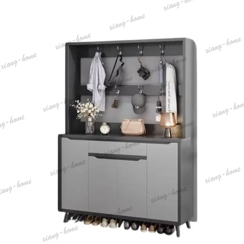 Factory Direct Modern Adjustable Shoe Cabinet Shoe Cabinet Coat Corner Apartments Shoe Shelf Storage Closet Zapateras Organizado