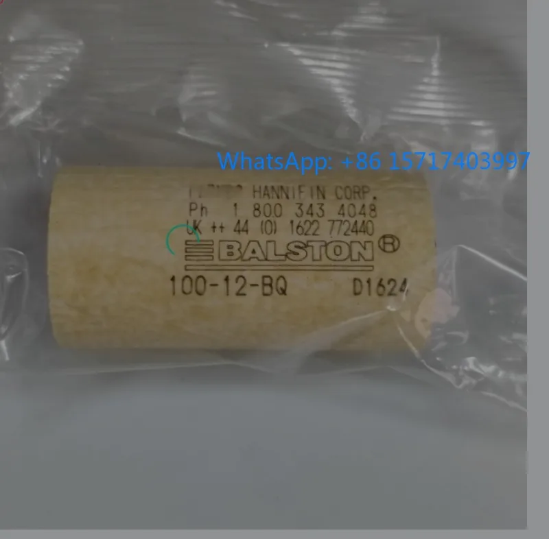 

Original filter element 100-12-BQ, genuine factory product, brand new, in large stock