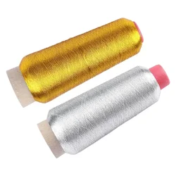 3500m Highquality Embroidery Thread Gold Threads Silver Threads DIY Sewing Machine Accessories Home Sewing Thread