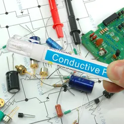 3g Conductive Ink Pen Circuit Writer Conductive Electric Paint Pen for Science Experiment Draw Circuits Instantly Cards Graffit