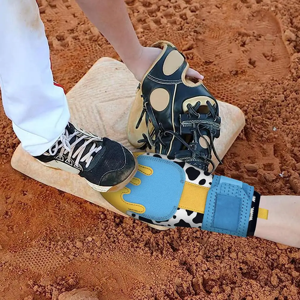 Honkbal Glijdende Verstelbare Beschermende Handschoen Jeugd Honkbal Glijbaan Softbal Volwassen Apparatuur Beschermende Verstelbare Handschoenen N8P1