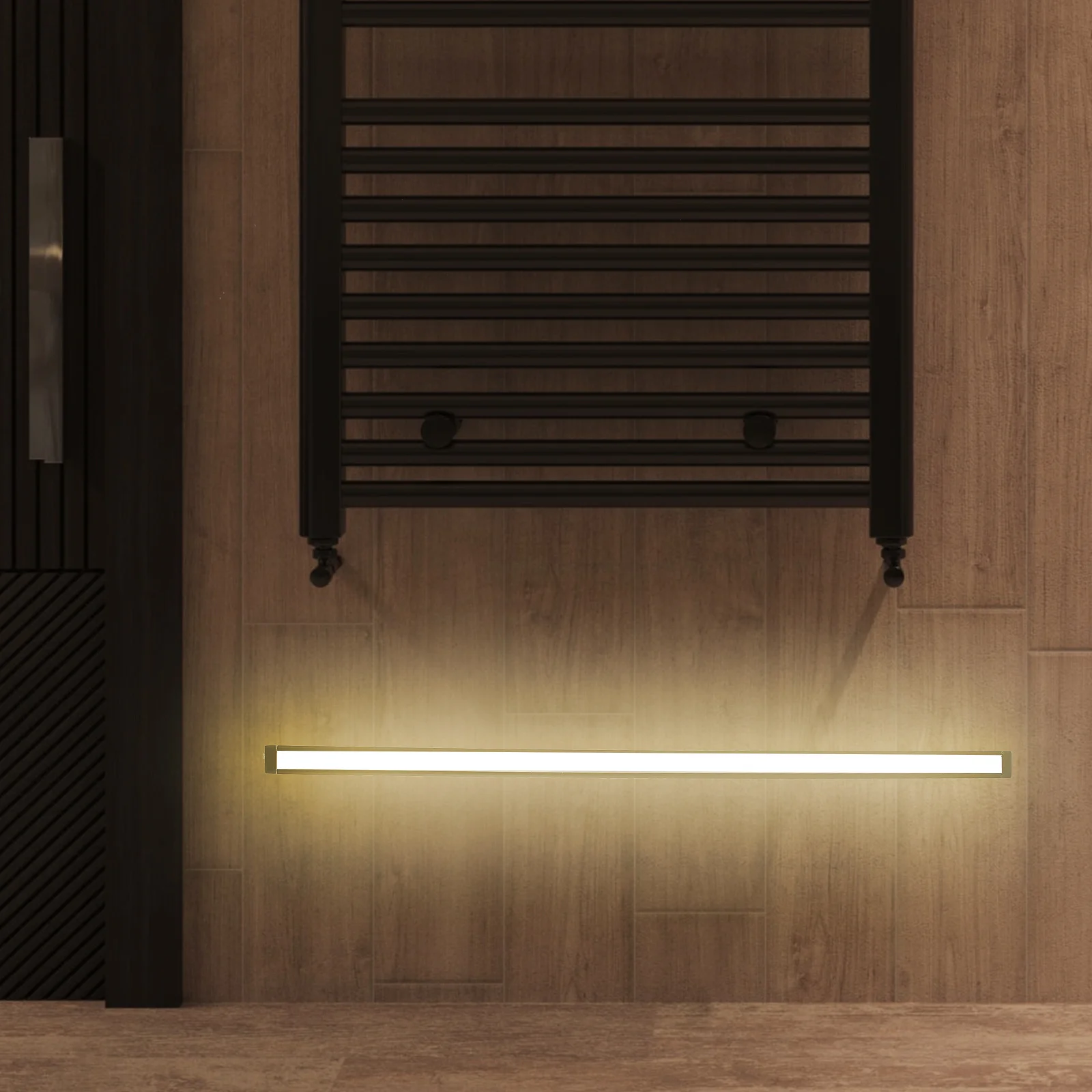 2 قطعة أضواء الخزانة القابلة لإعادة الشحن تحت إضاءة الخزانة تركيب مخفي ضيق للغاية لغرفة نوم خزانة المطبخ #6