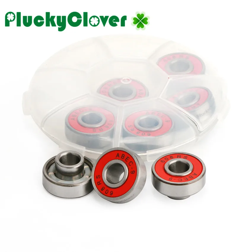 Skateboard Bearing 608rs Abec9 Integrated spacer Longboard Double Rocker Dance Fish Drift board Electric Skateboarding Bearing