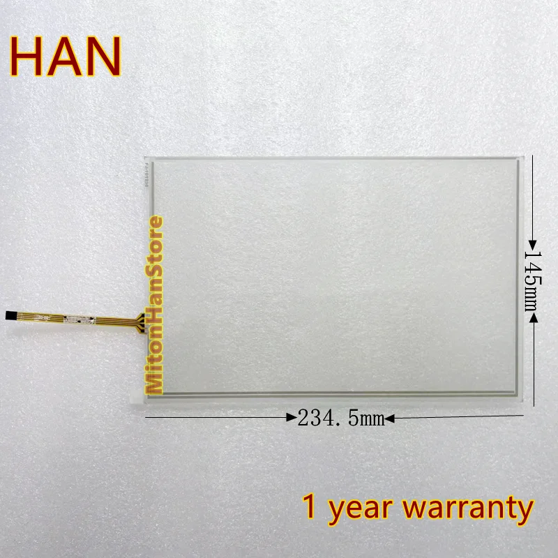 NB10W-TW01B Touch Panel Screen Digitizer NB10W-TW01B Protective Film Overlay
