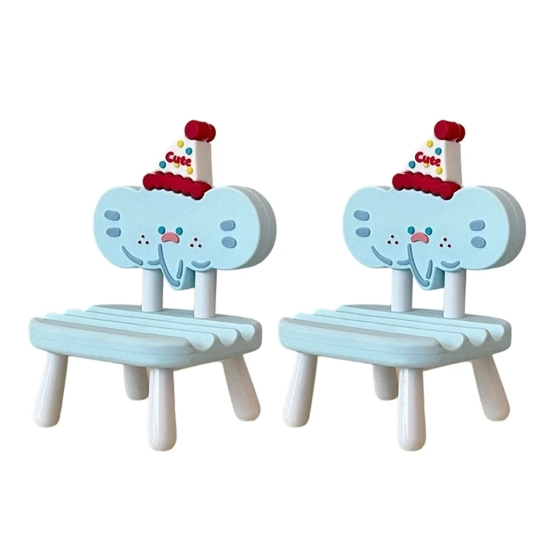 Adjustable Desk Phone Stand for 3-7 In Phones with Chair Design 