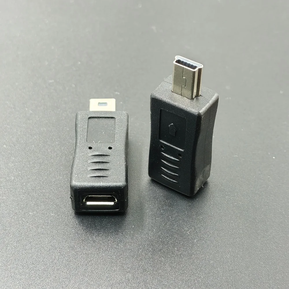Micro USB Female to Mini USB Male Adapter Charger Converter Mini USB Male to Micro USB FemaleAdaptor