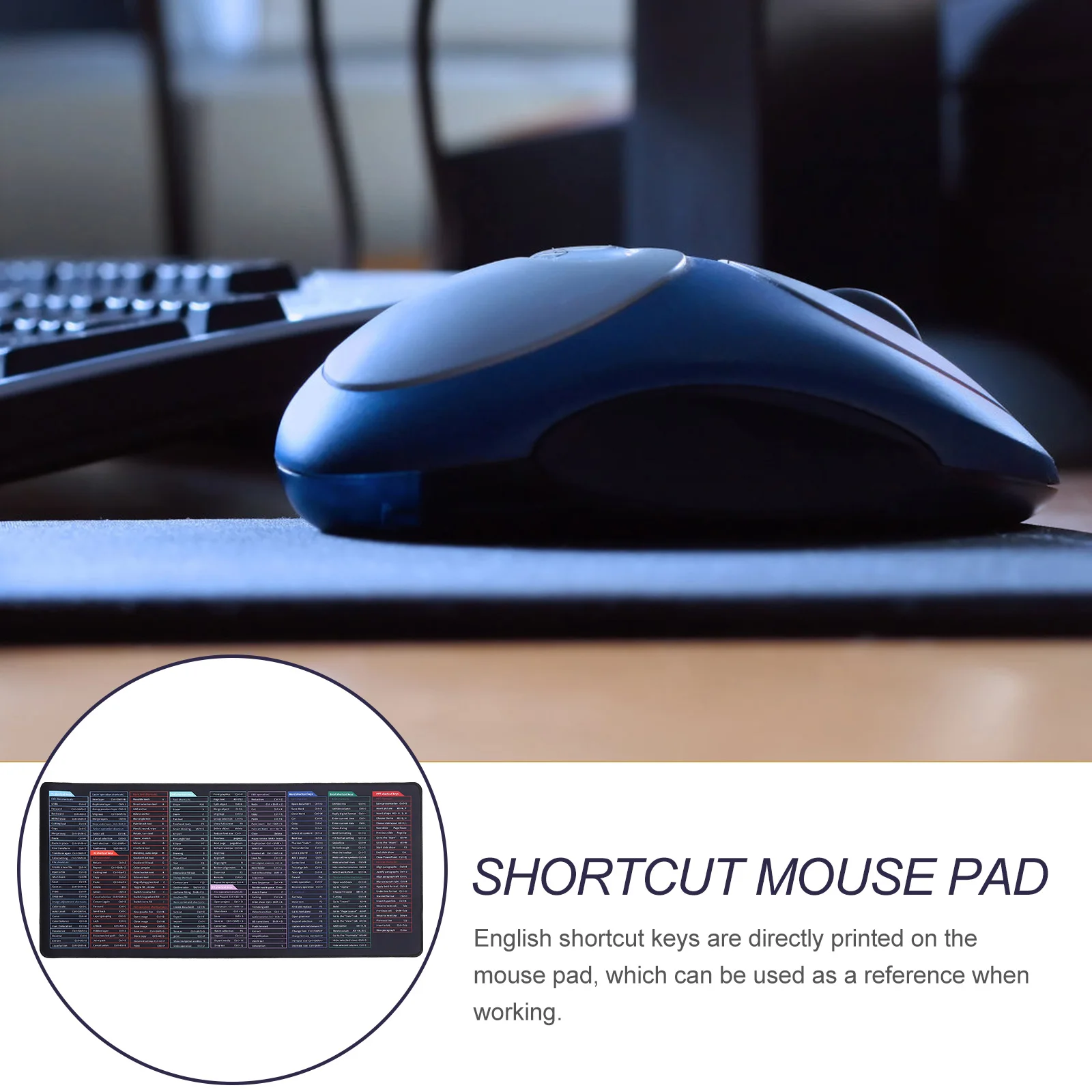 

Large 400x900mm Keyboard Pad Desk Mat Anti Slip Keys Gaming Office Decor Big Mouse Pad Computer Accessories