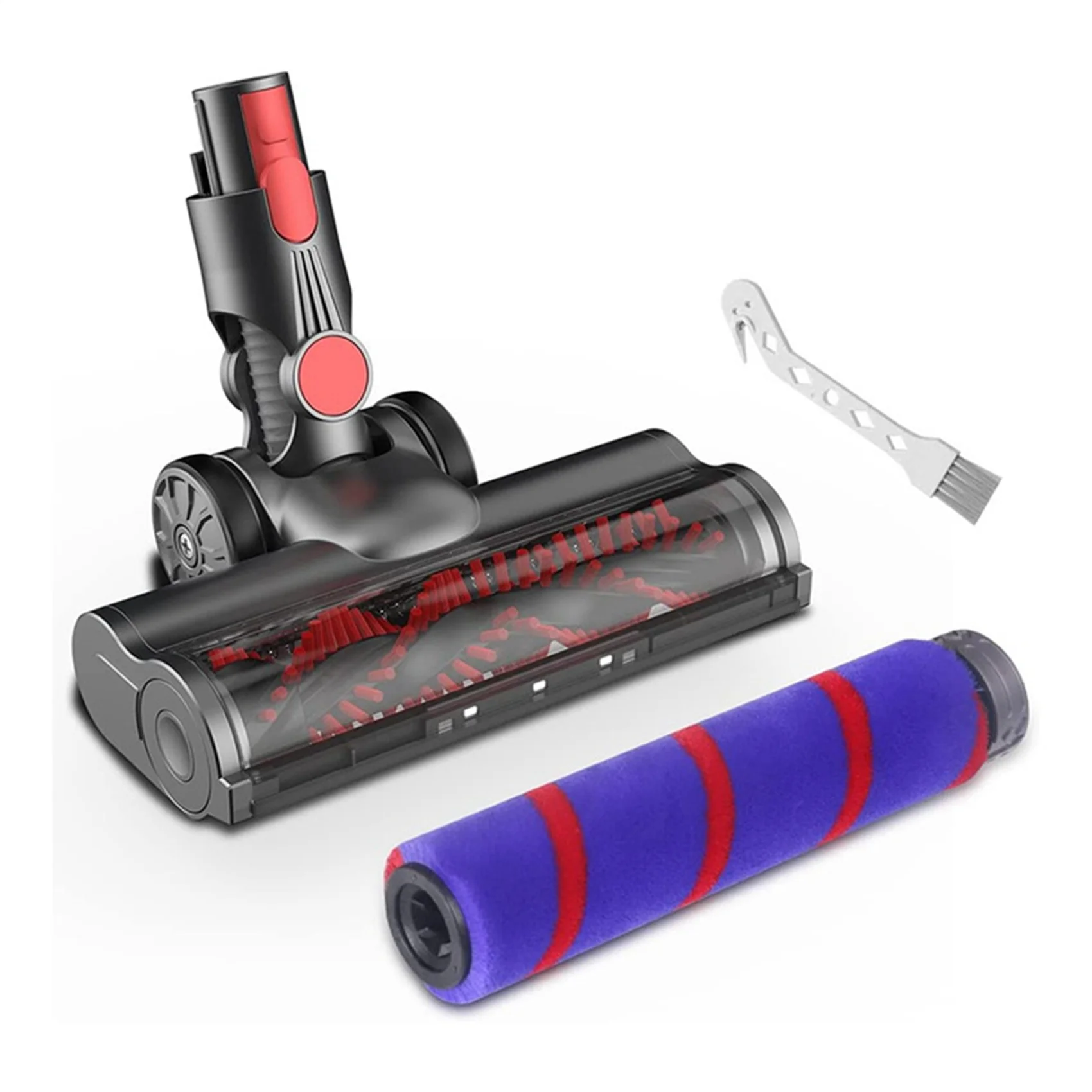 Dyson v7,v8,v10,v11,v15,カーペット,床と互換性のある電気掃除ブラシヘッド