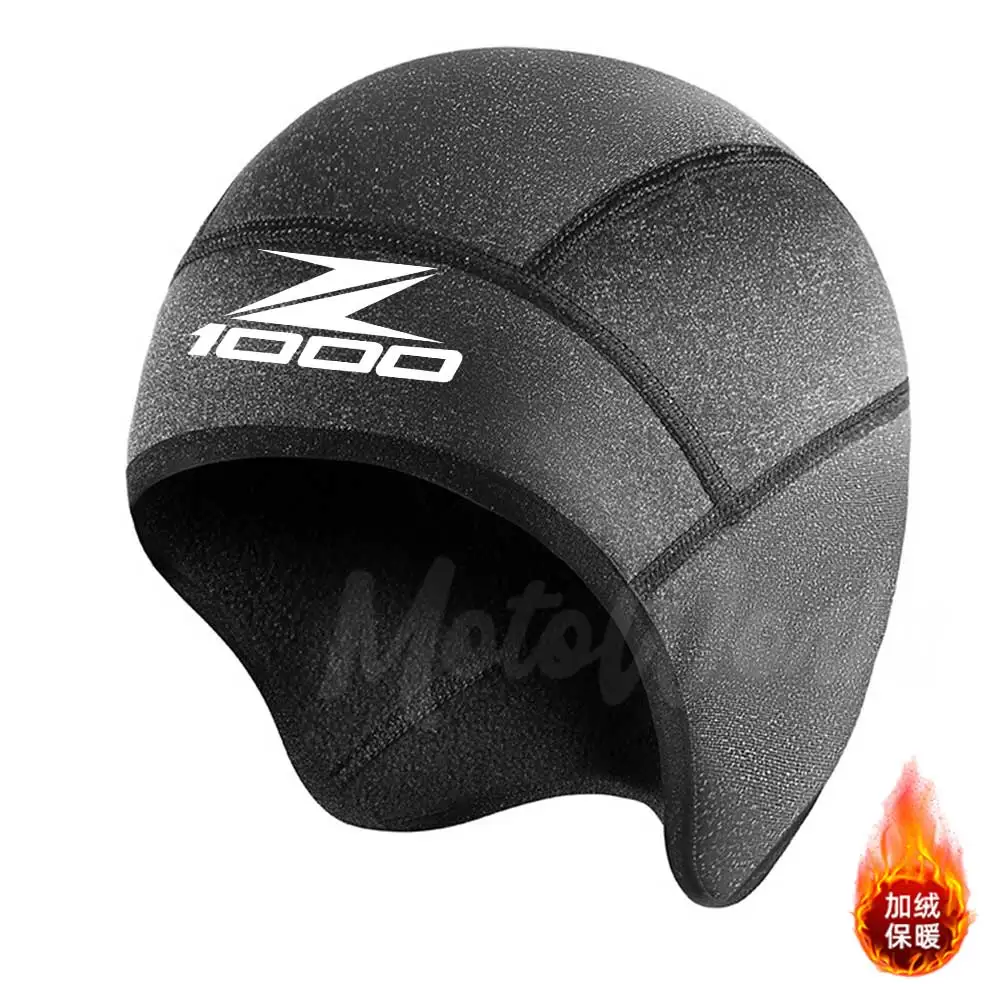 For kawasaki Z1000 WEST BIKING Warm Cycling Cap Winter Outdoor Sports Helmet Liner Bike Headgear Climbing Skating Hat for Men