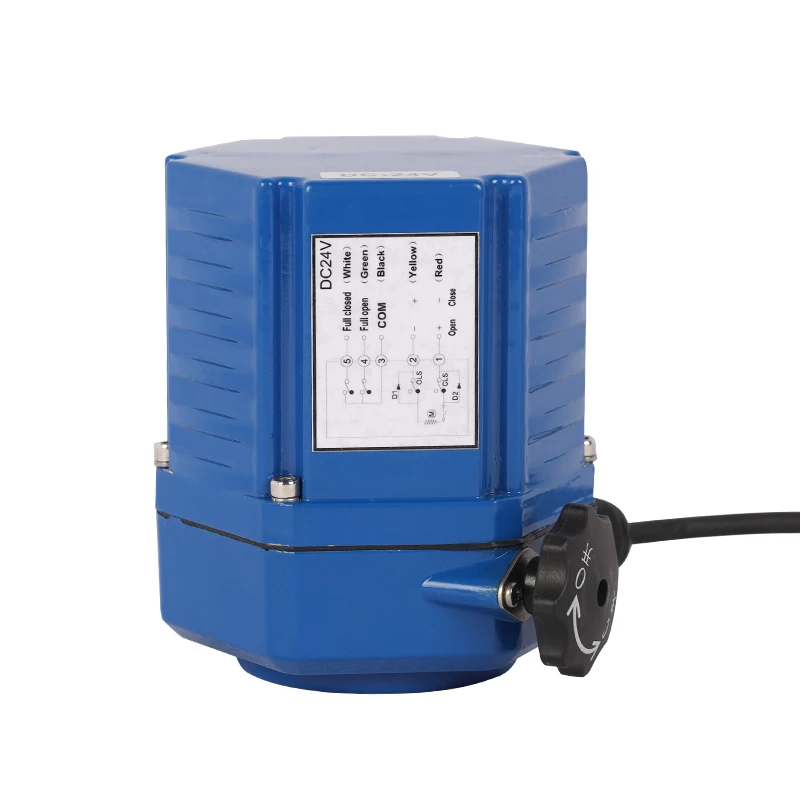 Intelligent Low Torque Actuators 30Nm AC110V 220V DC12-36V 90 Degree Electric Valve Actuator