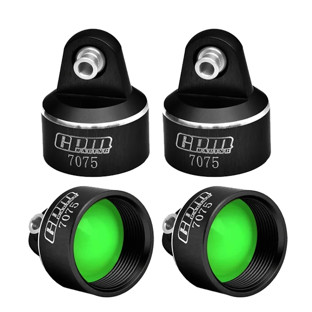 GPM Metal Alloy Shock Absorber Cap Cover 8964 for Traxxas 1/8 Maxx Slash 6S 1/10 Maxx Ultimate 1.0 2.0 WideMaxx 4S Monster Truck