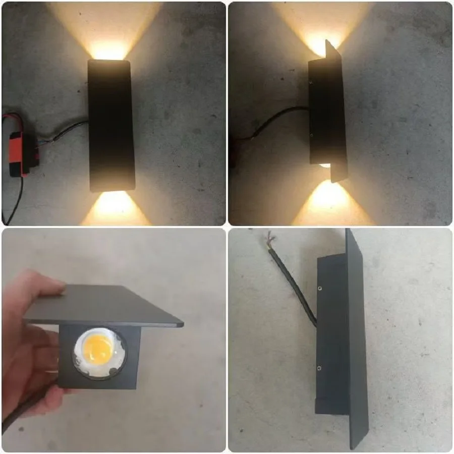 Line beam LED wall lamps Wall decorative lights AC110V-240V 6W 12W Wall light Aluminum Indoor Outdoor IP65 lighting  Wall lamp