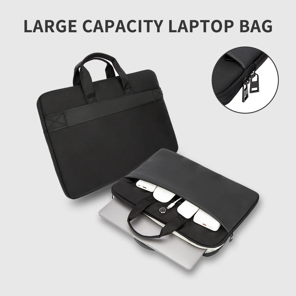 Pasta para laptop de 16 polegadas, portátil, à prova de choque, respirável, para hp, dell, huawei, macbook 13, 14, 15 polegadas, bolsa para laptop