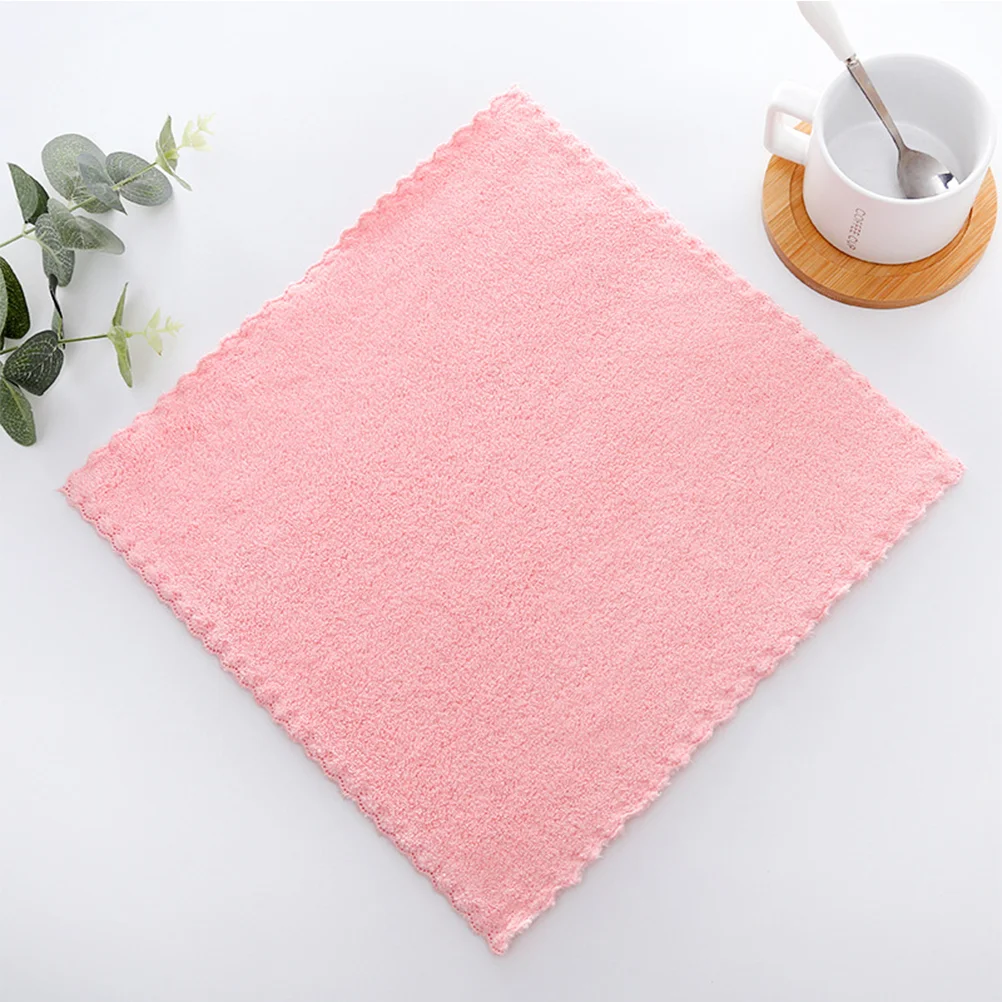 Serviette Démaquillante en Microcarence pour le Nettoyage du Corps, Sac à Farine, Livres, Chiffons, Gril, Lavage du Visage, Cadeau pour Enfant, 10 Pièces