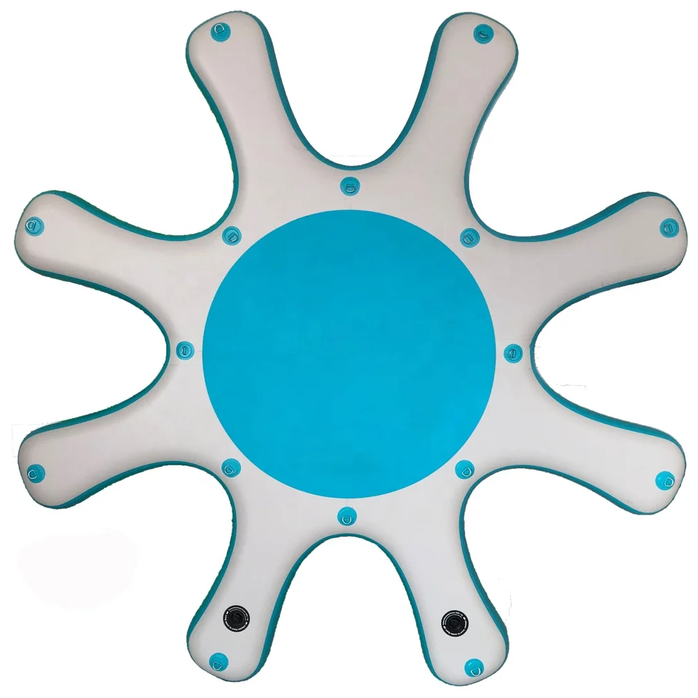 Popular Style Foldable Inflatable air Dock Float Water Platform Inflatable Floating Dock