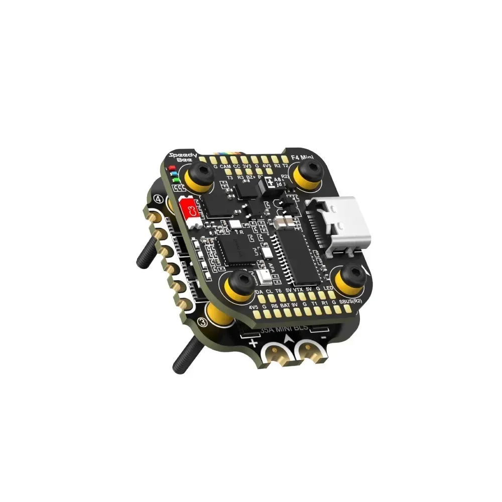 SpeedyBee F405 미니 BLS 35A 20x20mm 스택, 플라이타워 3-6S LiPo 기압계, OSD, 블루투스, BLHeli_S 4INQ ESC, FPV 레이싱 드론용