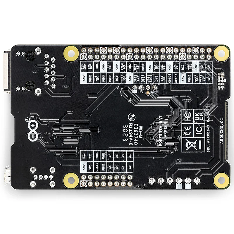 Arduino Portenta Hat Carrier ASX00049 Portenta H7 X8 C33 Аутентичный итальянский продукт Одноплатный компьютер для камеры