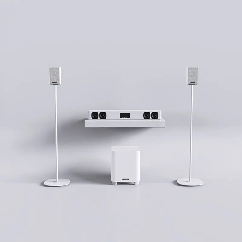

Channel Wireless Home Cinema Karaoke Living Room KTV Speaker Audio