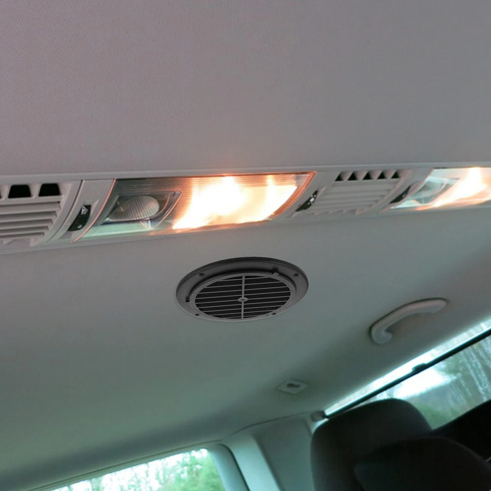 

Round Hood Vents Louver Dryer Cover Car Extractor Cabin Pp Plastic Grille Boat Ceiling Outlet Soffit Ventilation Blinds Rv