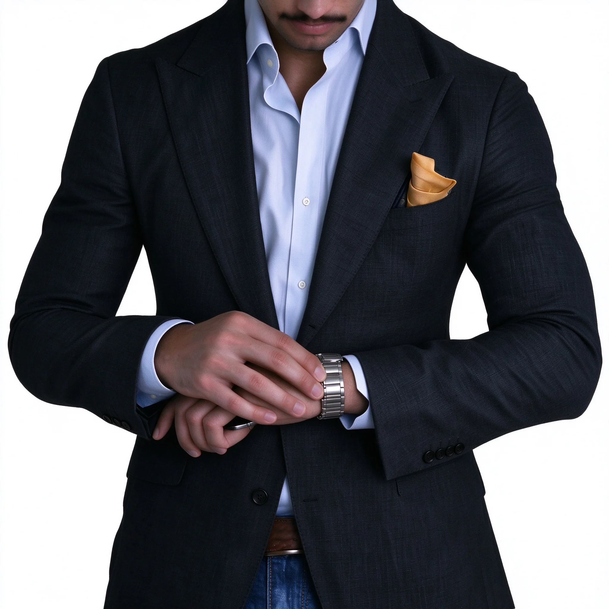 Elegant Only Jacket 1PCS Men's Suits Linen Single Breasted Party Dresses High End Clothing Customized Blazer Summer Beach