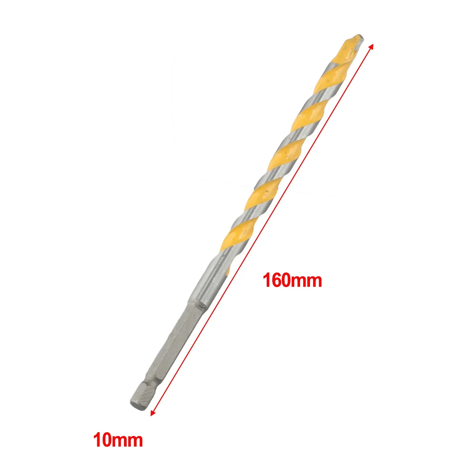 1 PC Hex Shank 160mm ทังสเตนคาร์ไบด์เจาะบิตสําหรับก่ออิฐคอนกรีตอิฐหิน Herramientas Ferramentas Taladros