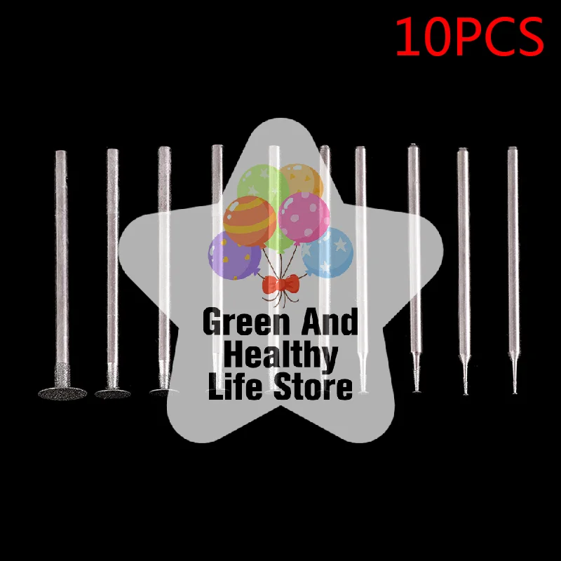 10PCS Grinding Bit Accessory Ultra-Thin T Head Shank Diamond Mounted Point Stone Jade Carve Polish Engrave Tool