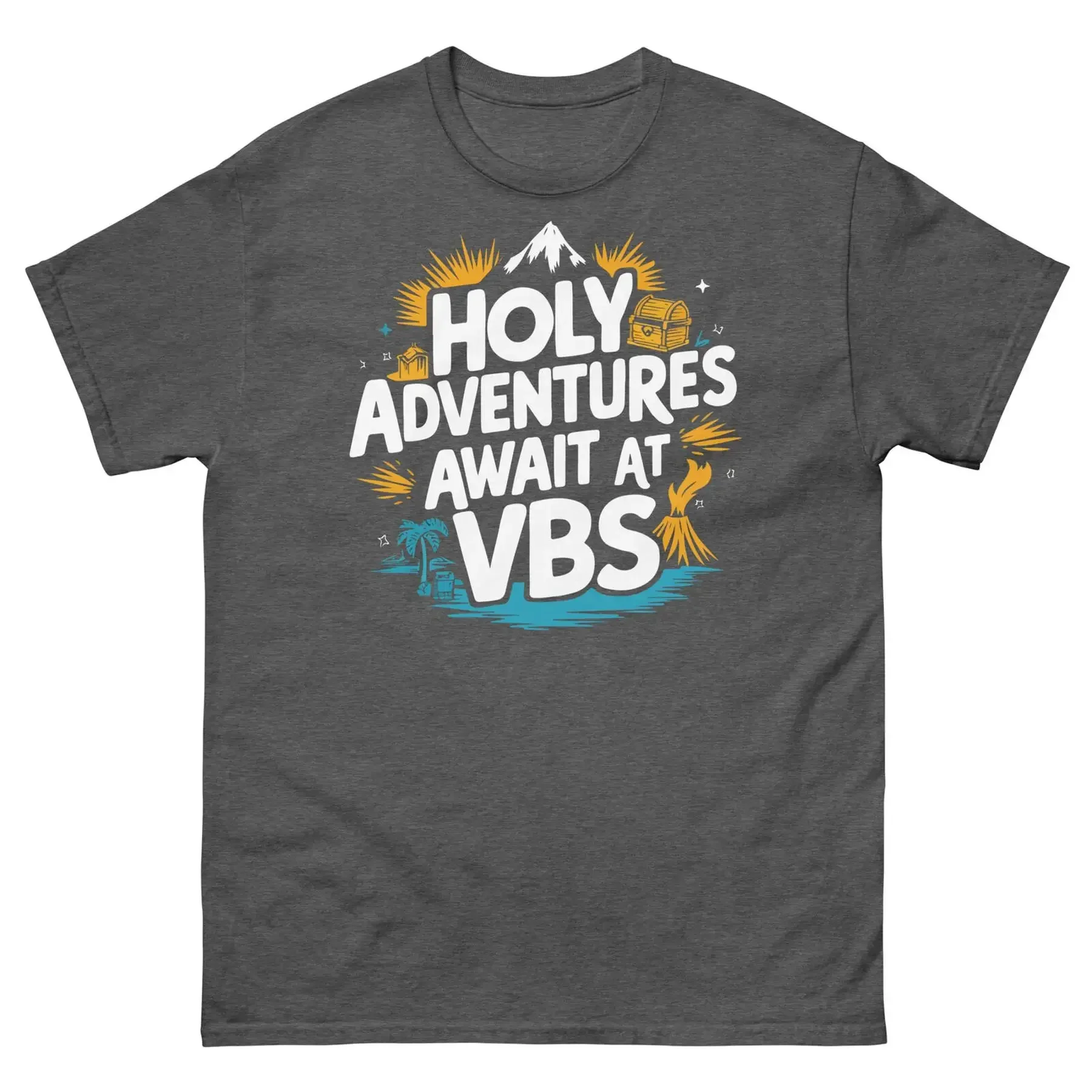 Holy Adventures Await at VBS Vacation Bible Study Christian Unisex Classic Tee