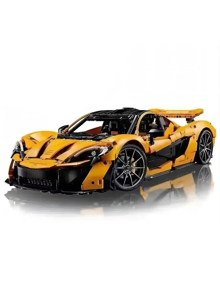 2026 POP 3893-delige Technische 42172 P1 Super Raceauto Bouwstenen 1:8 Model Supersportwagens Speelgoed voor Jongens Cadeaus - afbeelding 2