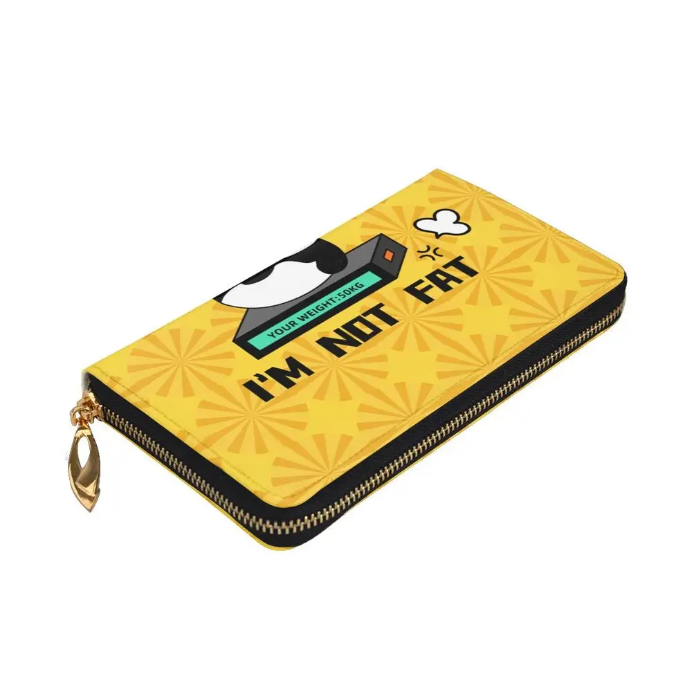 Personalized Customize Leather Long Hand-held Printing Advanced Simulation Leather and High-quality Metal Zipper  LongWallet