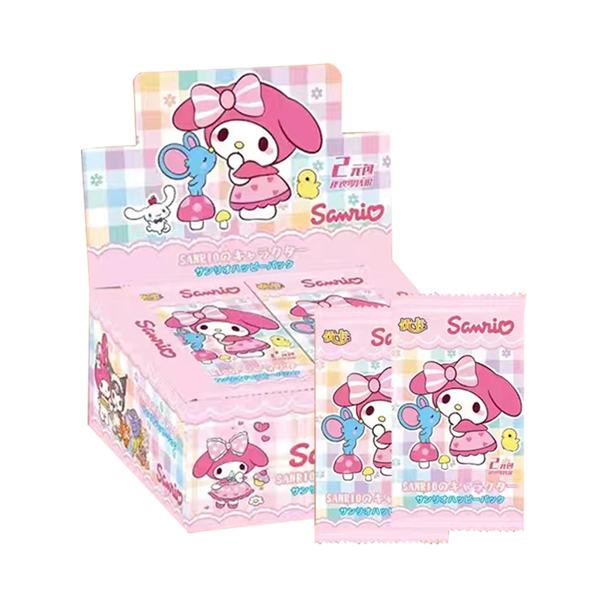 Sanrio Cards 30 Packs Kuromi Hello Kitty Collection Cards Melody Trading Card Game My Cartoon Cute Toy Hangyodon Gift Wholesale