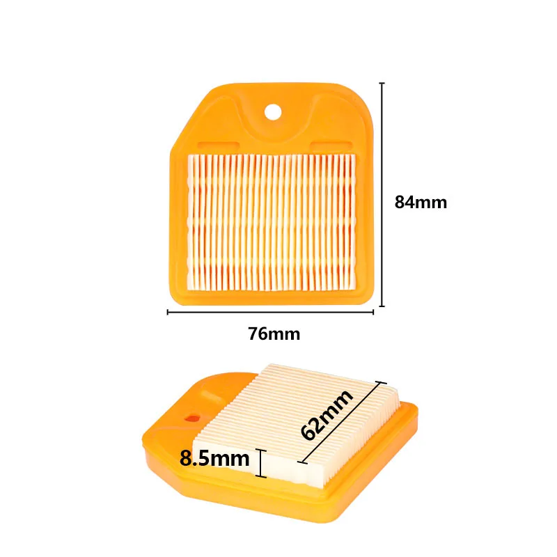 1pc Air Filter For Stihl HS81 HS81R HS81RC HS81T HS81TC HS86 HS86R HS86T Hedge Trimmer Replacement Spare Part 42371410300